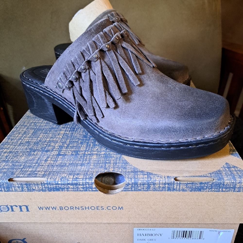 Women's Leather Clogs/Mules